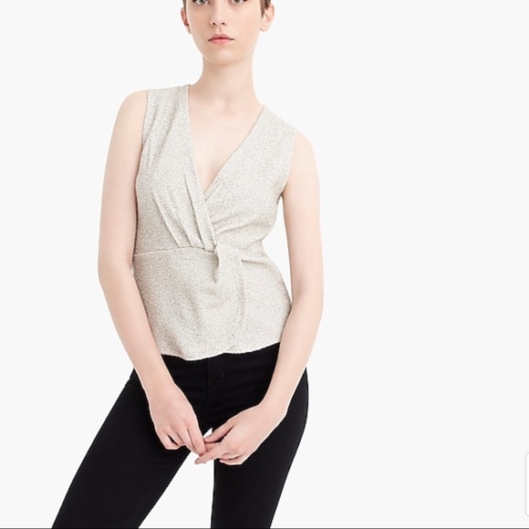 NWT J.Crew | 365 Bouclé Knit Tank | Charcoal | Size M - Picture 7 of 8